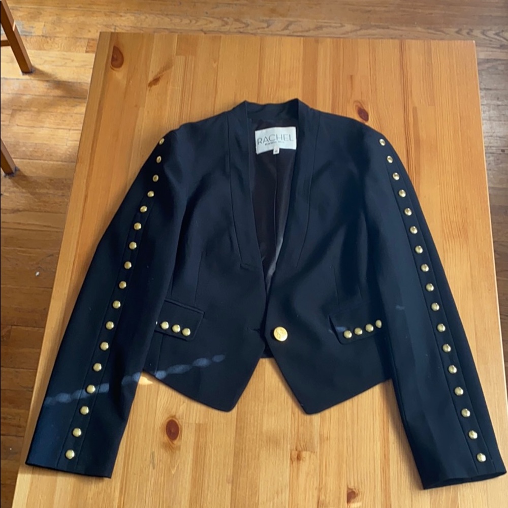 Cropped Black RACHEL by Rachel Roy Blazer